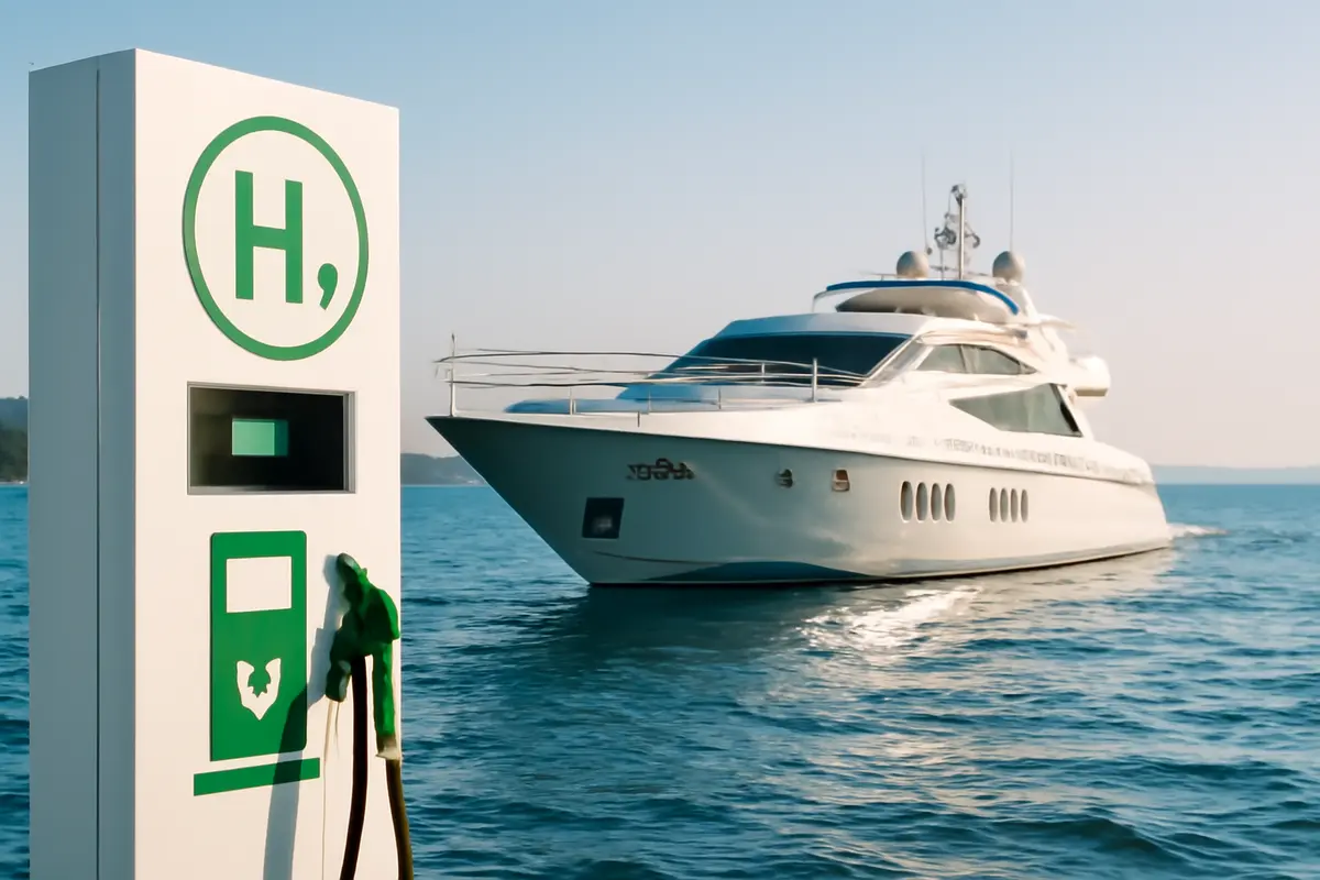 Yacht a idrogeno: la nuova frontiera dell’ecologia in mare porta anche benefici fiscali