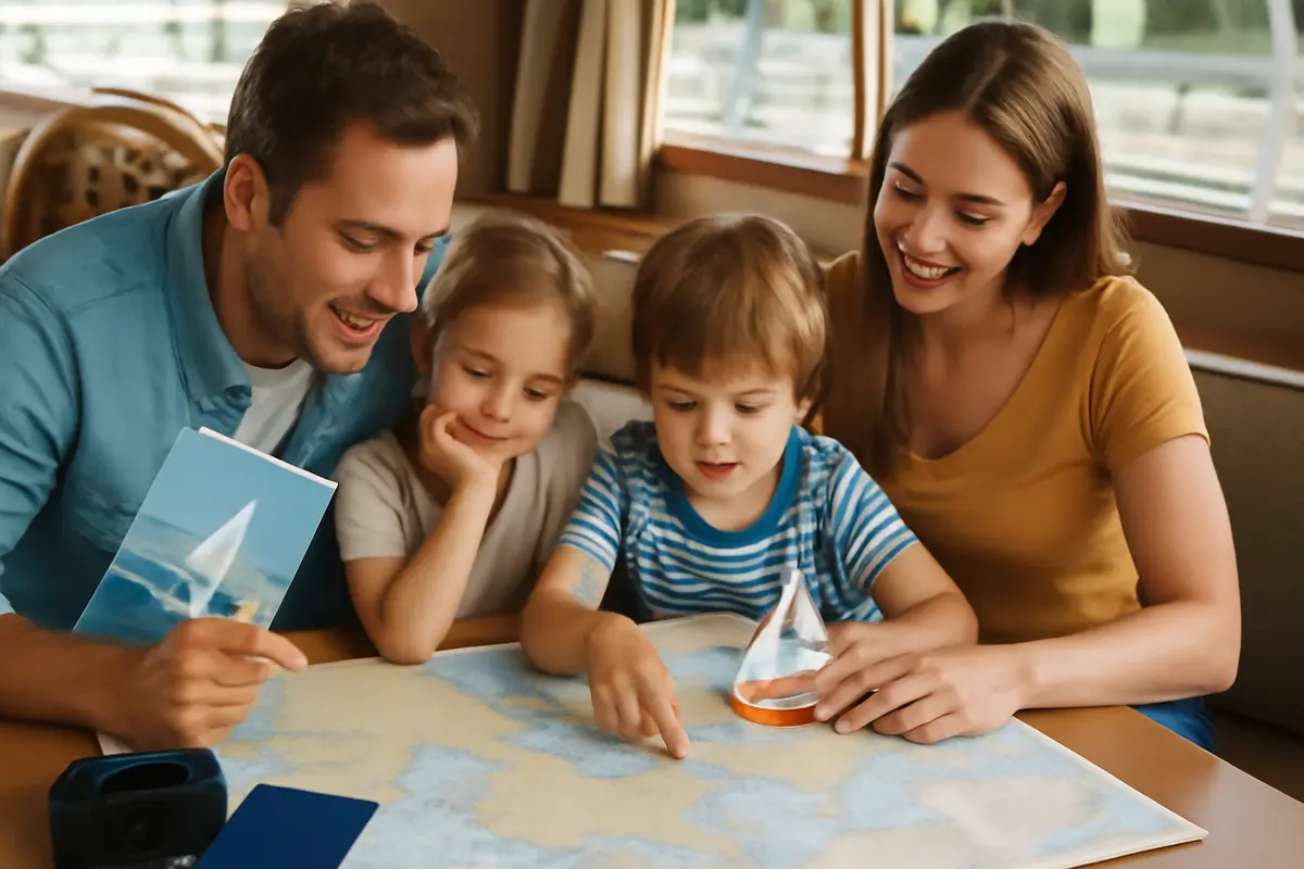 Pianificare una vacanza in barca con bambini: trucchi che rendono il viaggio piacevole per tutta la famiglia