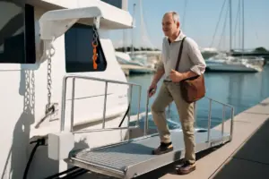 Paranchi e passerelle automatiche: il comfort nascosto nei dettagli per salire a bordo senza fatica