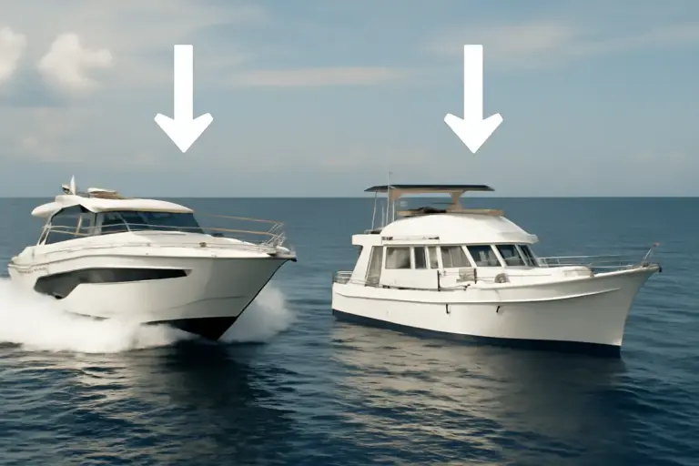 Che differenza c’è tra uno yacht planante e uno dislocante? Scegli la carena giusta per le tue esigenze