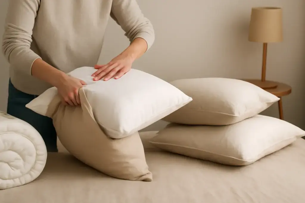 Sostituire i cuscini di coperta: materiali e errori da non commettere per garantire durata e comfort