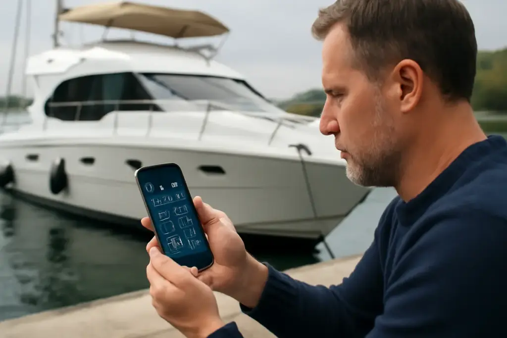 Controllare la barca a distanza via app: questa tecnologia protegge davvero dagli imprevisti